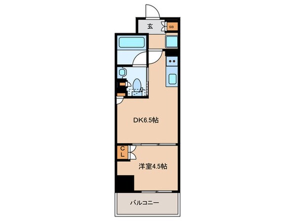 パークアクシス新宿百人町の物件間取画像